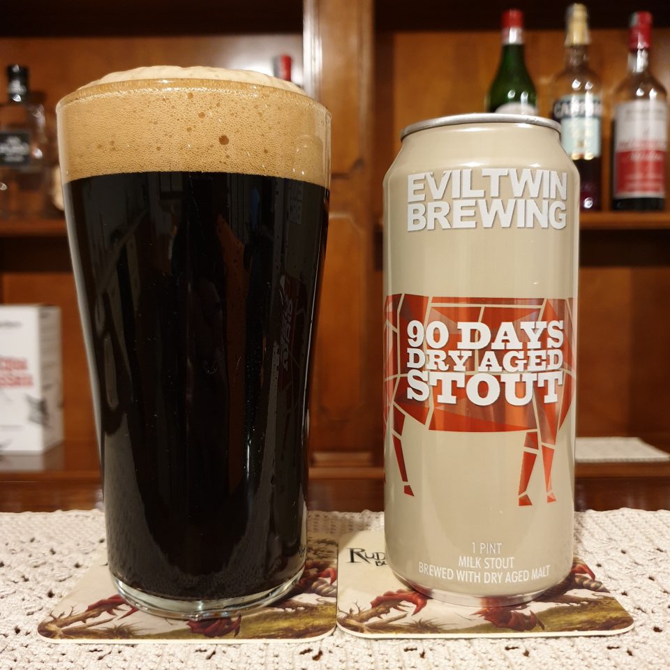 Recensione Review Evilt Twin 90 Days Dry Aged Stout