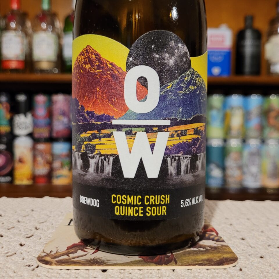 Recensione Review Brewdog Overworks Cosmic Crush Quince Sour